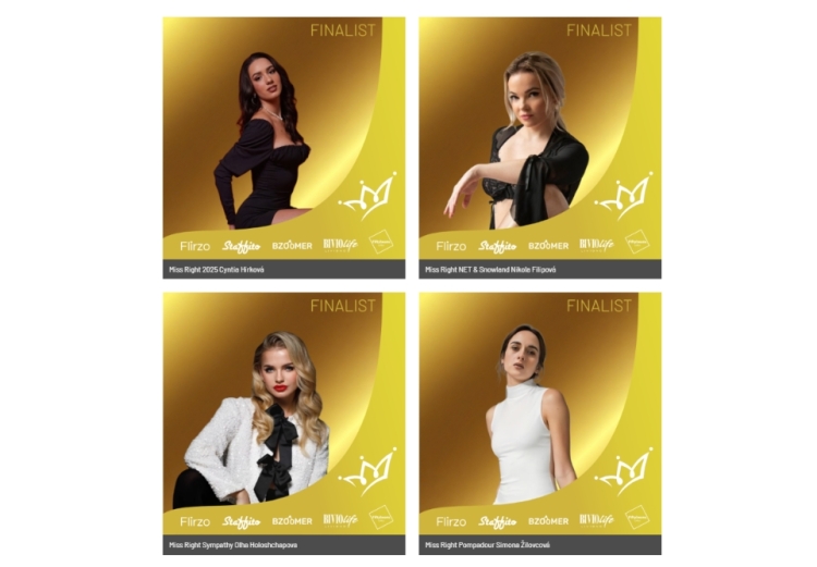 Známe vítězky Miss Right 2025! Finálový večer v Brně rozhodl